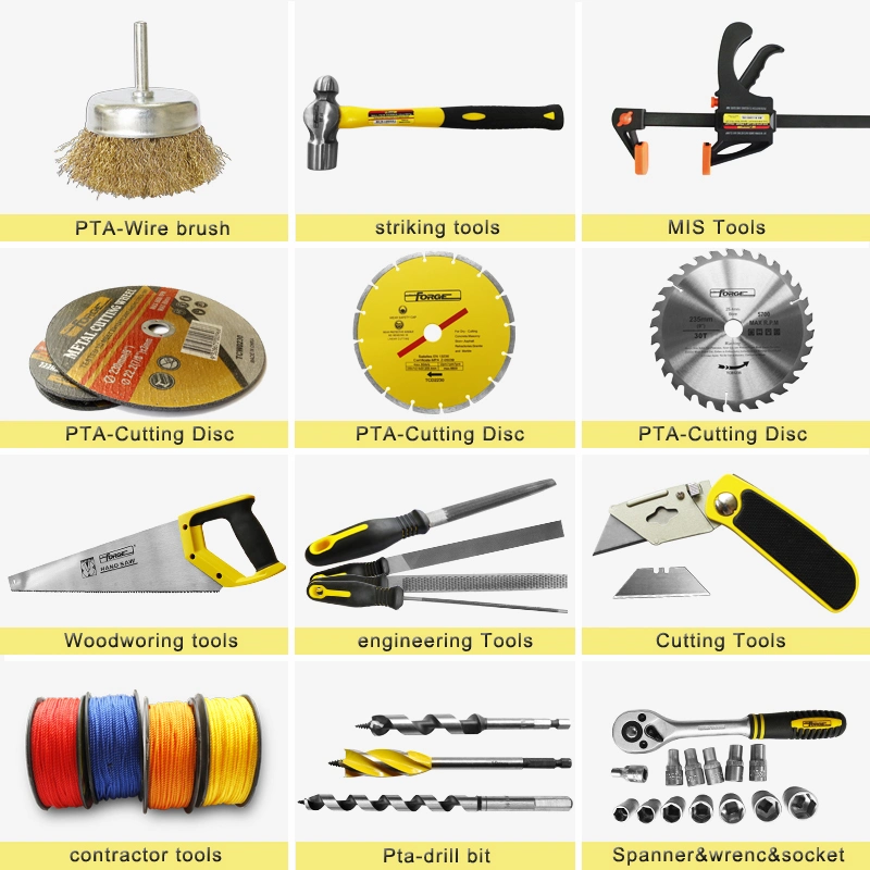 32-152mm Hole Saw Arbor with 1/2" Hex Shank and HSS Pilot Drill