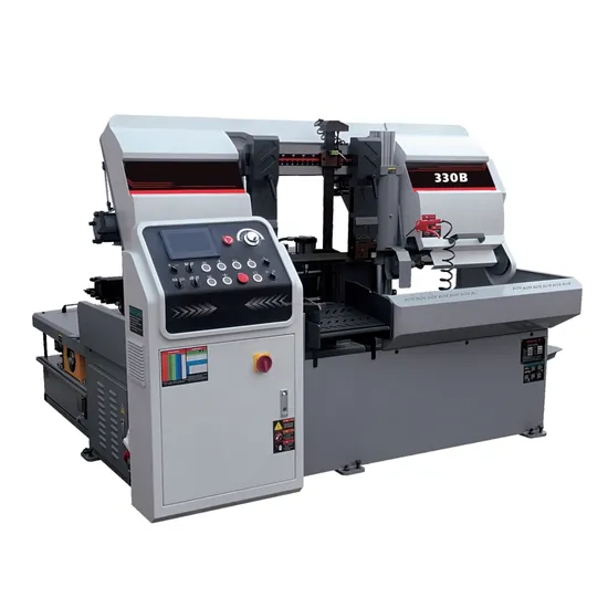Lâmina de serra horizontal vertical industrial livre de 5 peças aprovada pela CE Serra de fita de metal Nc CNC Máquina automática de corte de serra de fita