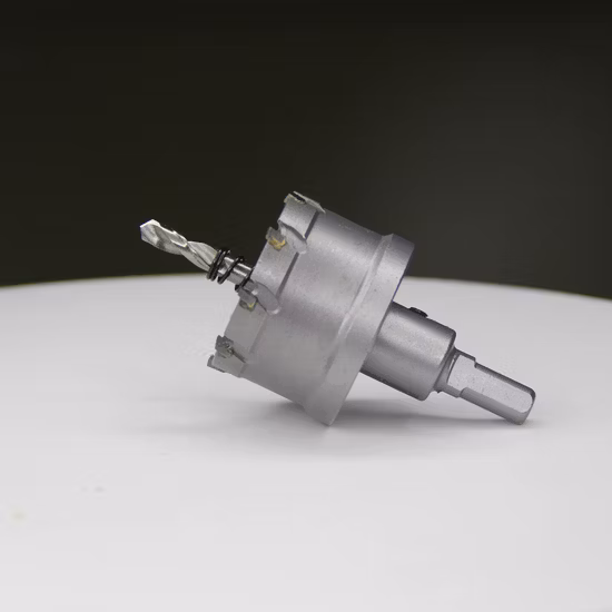 Serra de furo Tct jateada de 60 mm para perfuração de metal