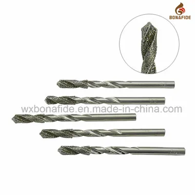 Broca Piloto com Ponta de Diamante Galvanizada